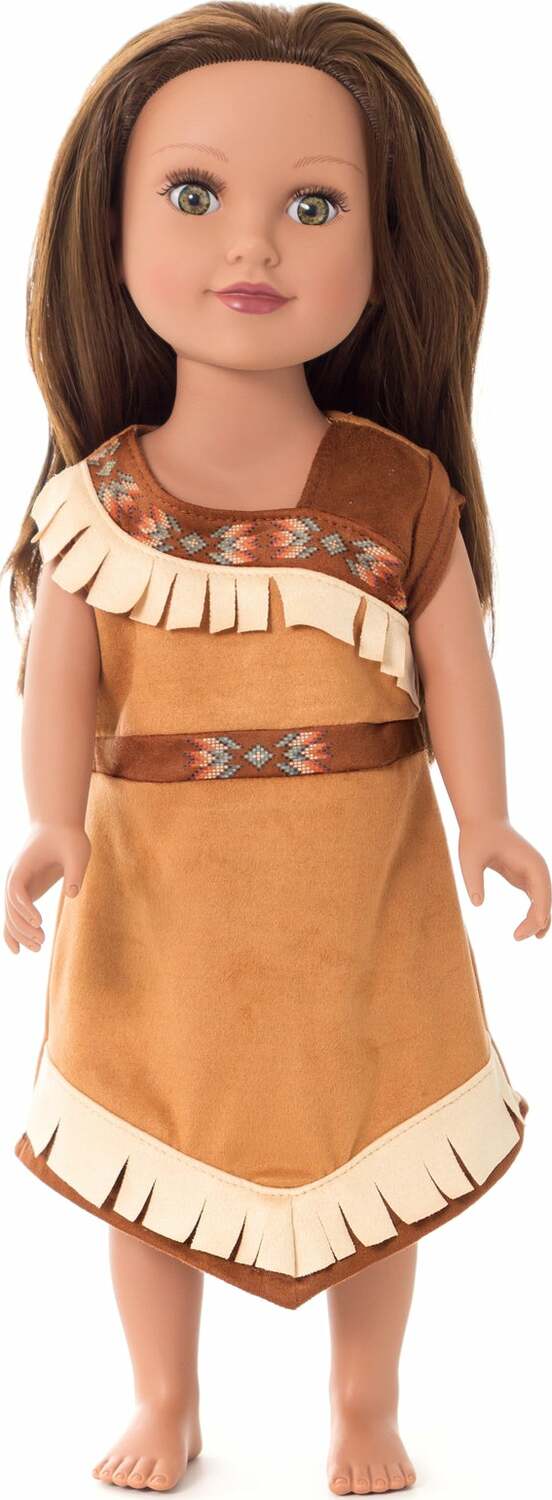 Doll Dress Native American Princess - 16"-20" Doll/Plush