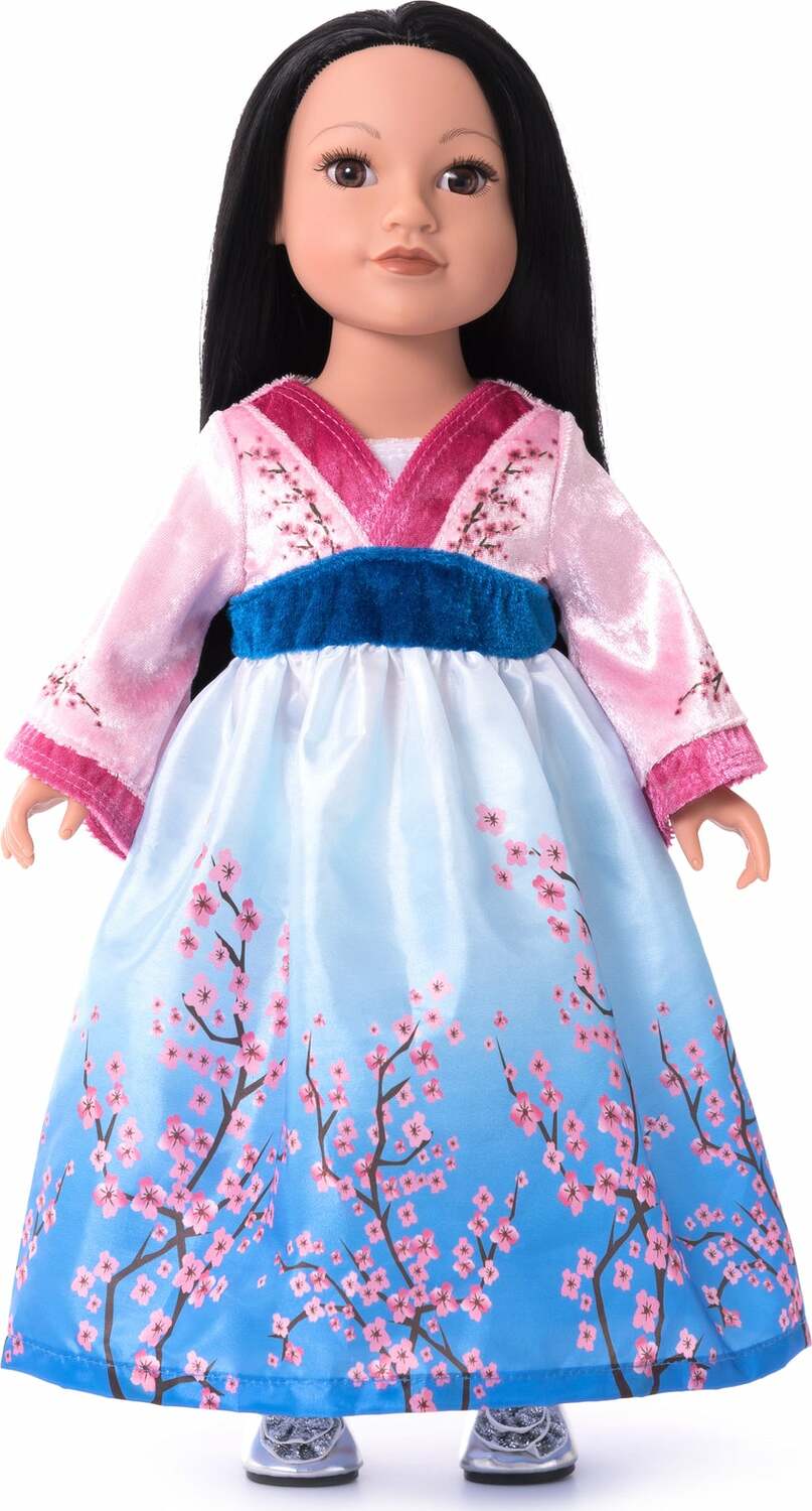 Doll Dress Asian Princess - 16"-20" Doll/Plush