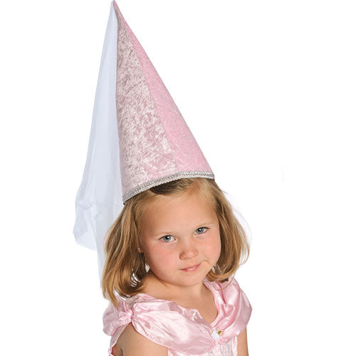princess cone hat pink