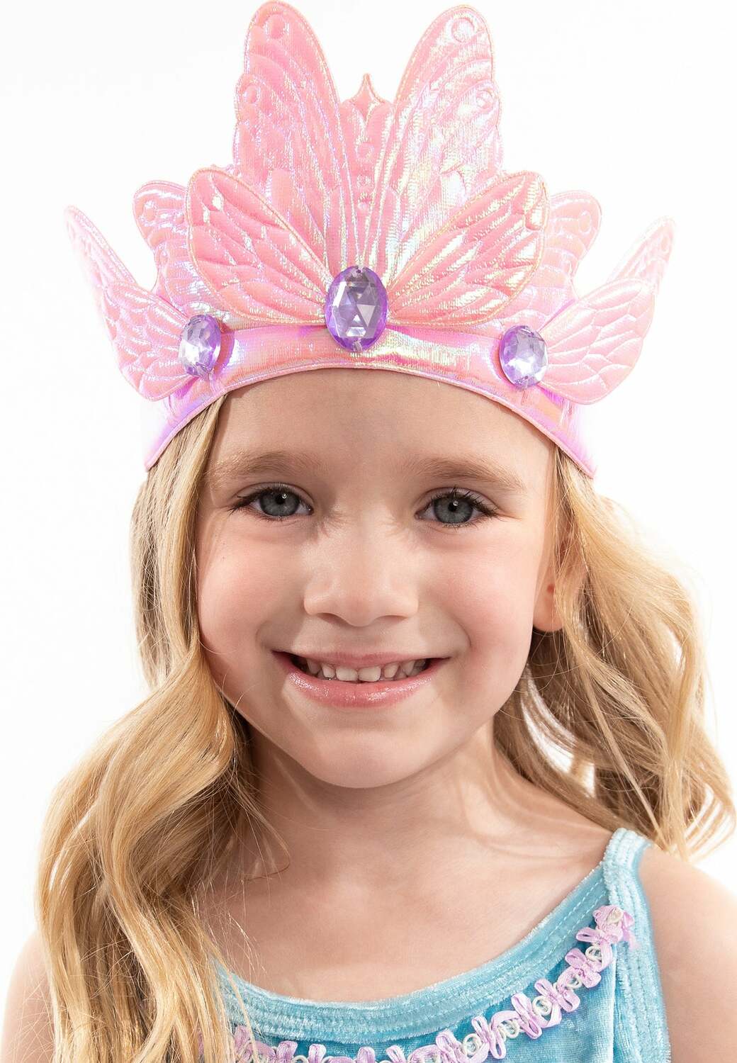 Pink Butterfly Soft Crown - Ages 3+