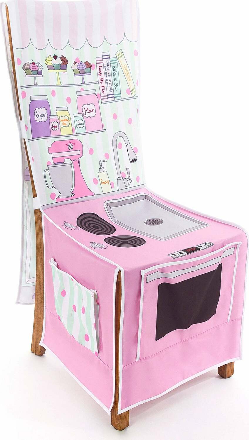 Little Bakery Shop Chair Cover - One Size