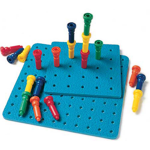 Tall Stacker Pegs and Pegboard