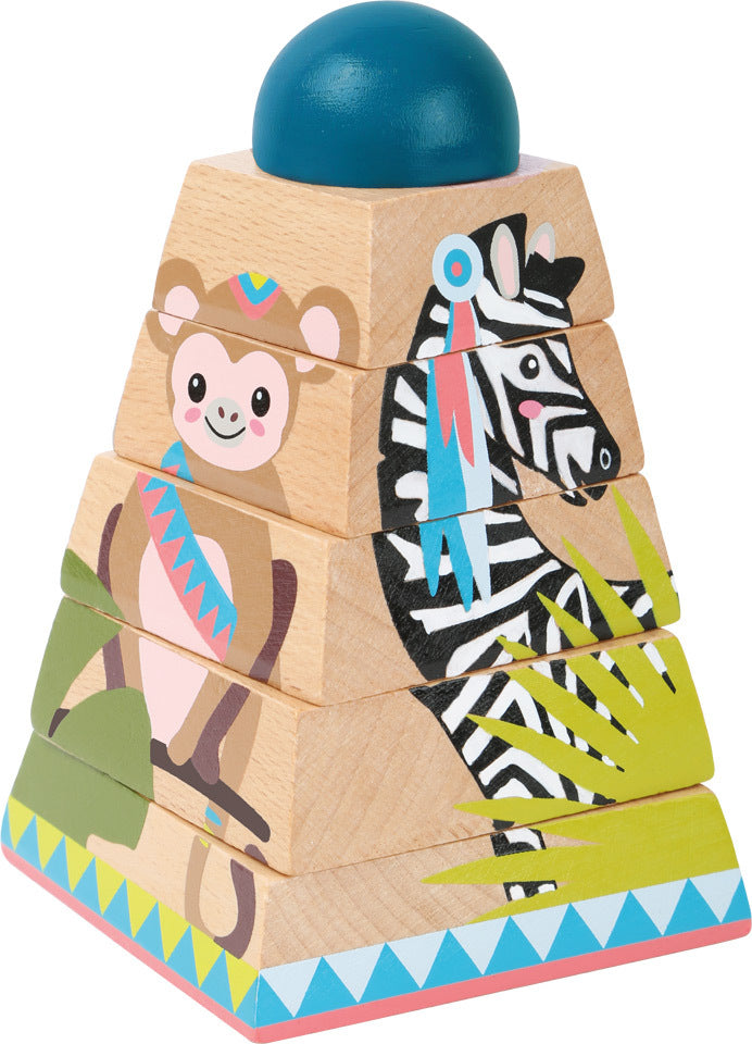 Cube Puzzle Tower "Jungle"