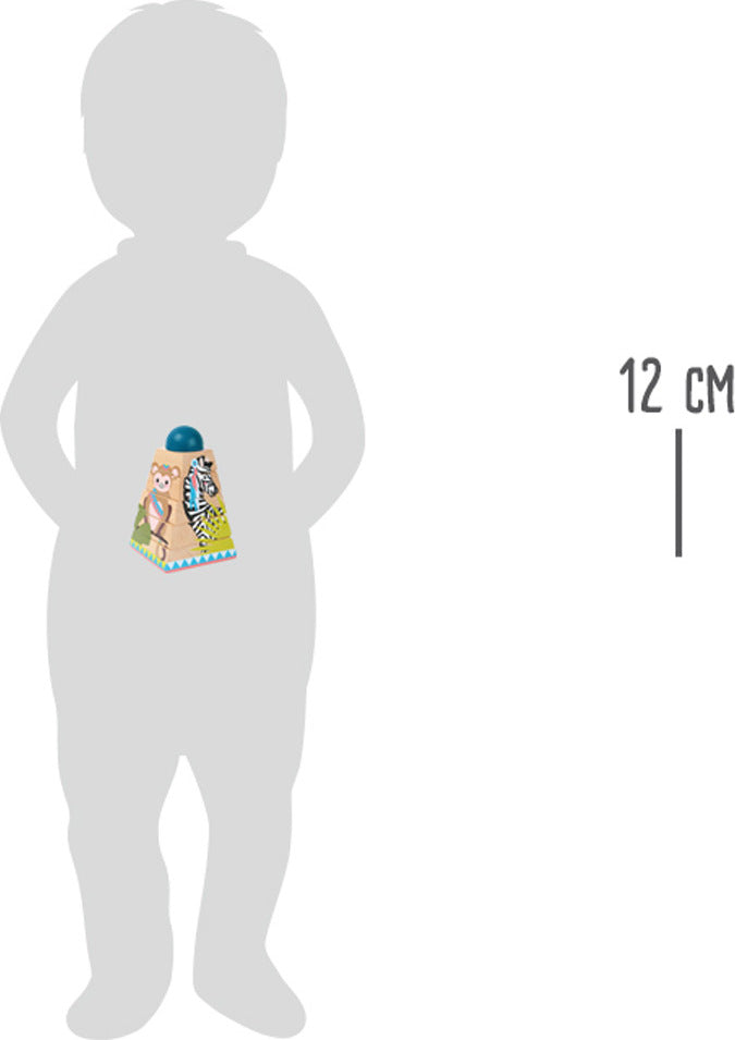 Cube Puzzle Tower "Jungle"