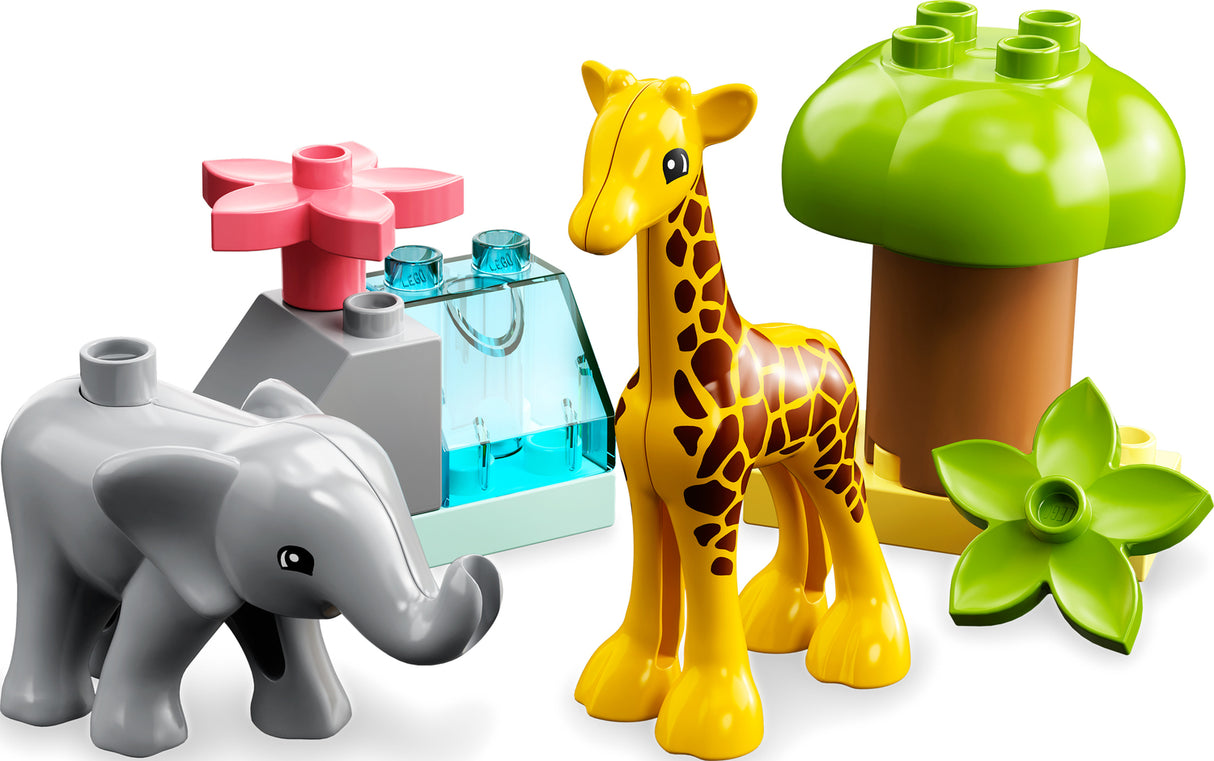 LEGO DUPLO Wild Animals of Africa Toddler Toy