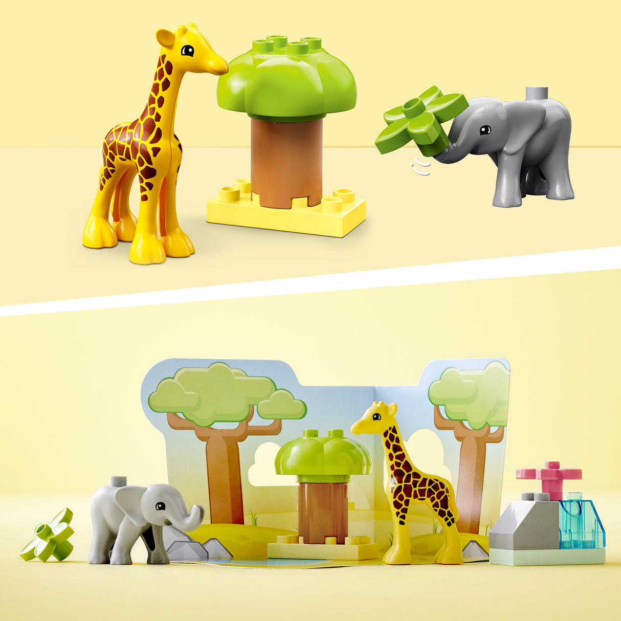 LEGO DUPLO Wild Animals of Africa Toddler Toy