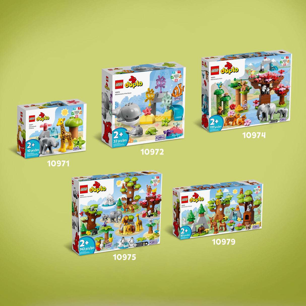 LEGO DUPLO Wild Animals of South America Set
