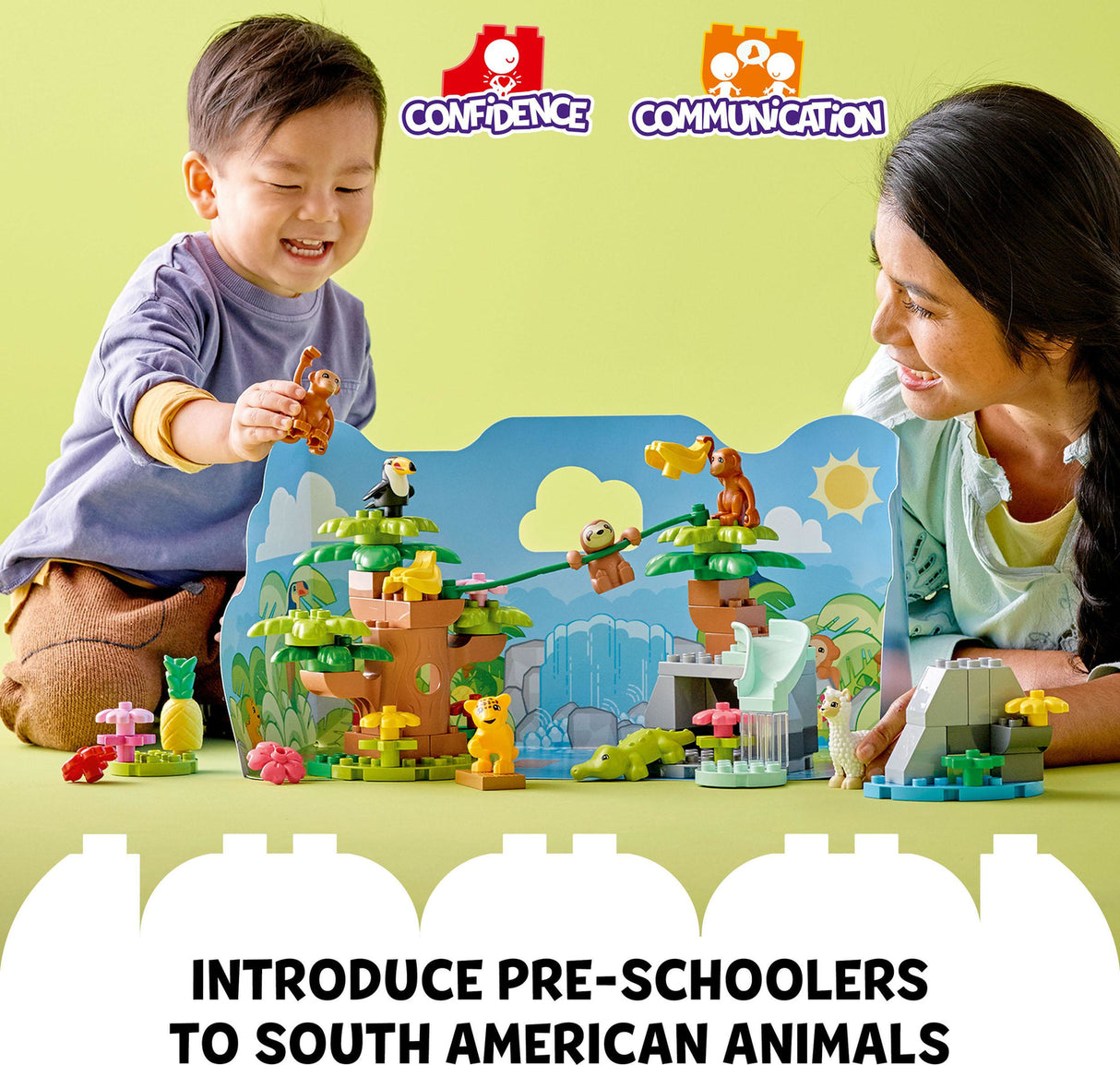 LEGO DUPLO Wild Animals of South America Set