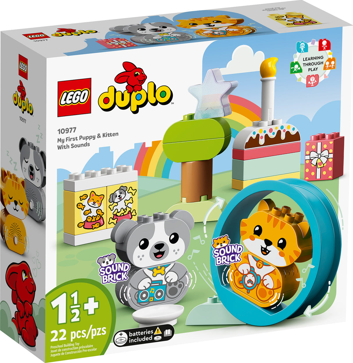DUPLO My First Puppy & Kitten With Sounds