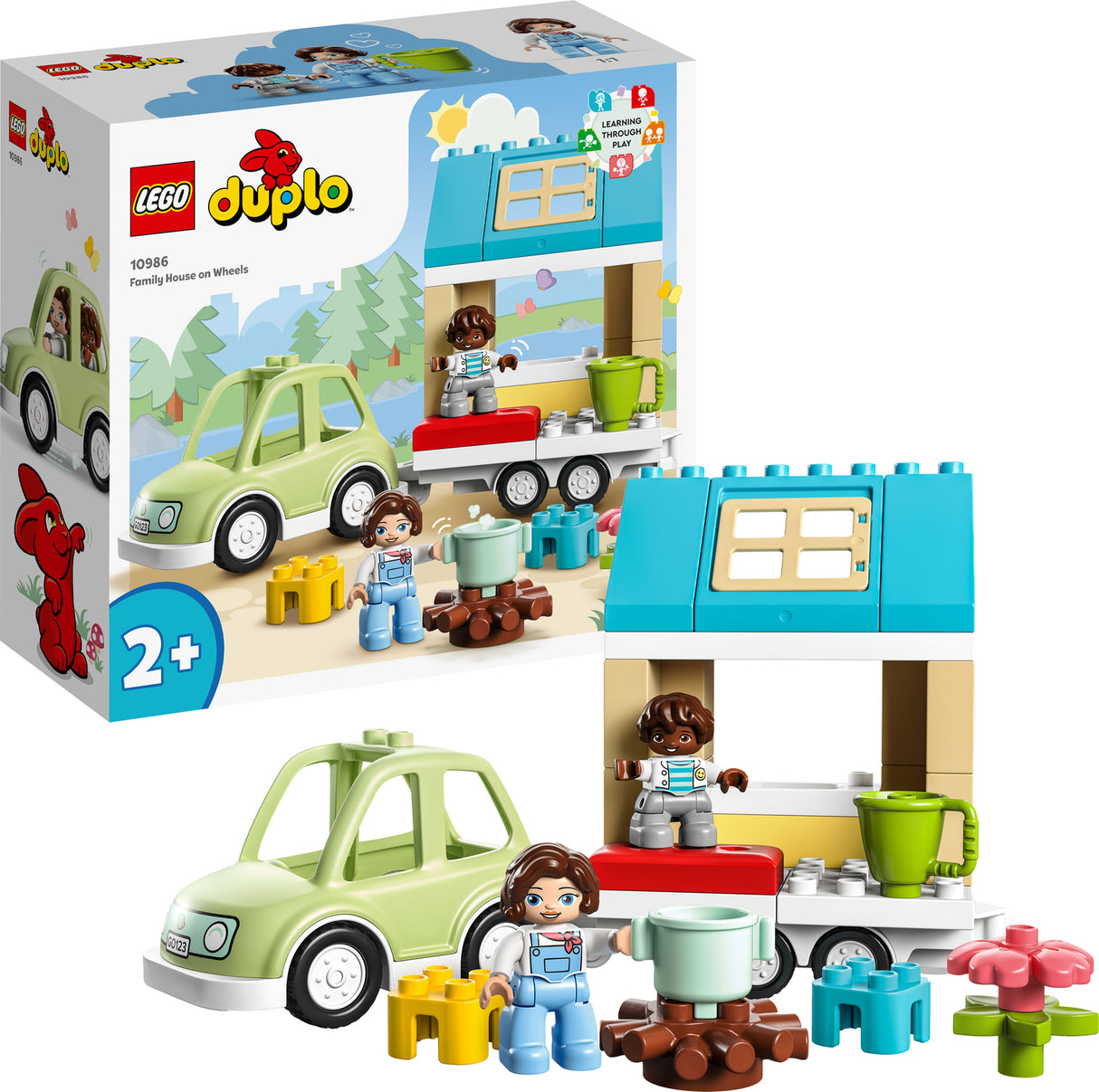 LEGO® DUPLO® Town Family House on Wheels