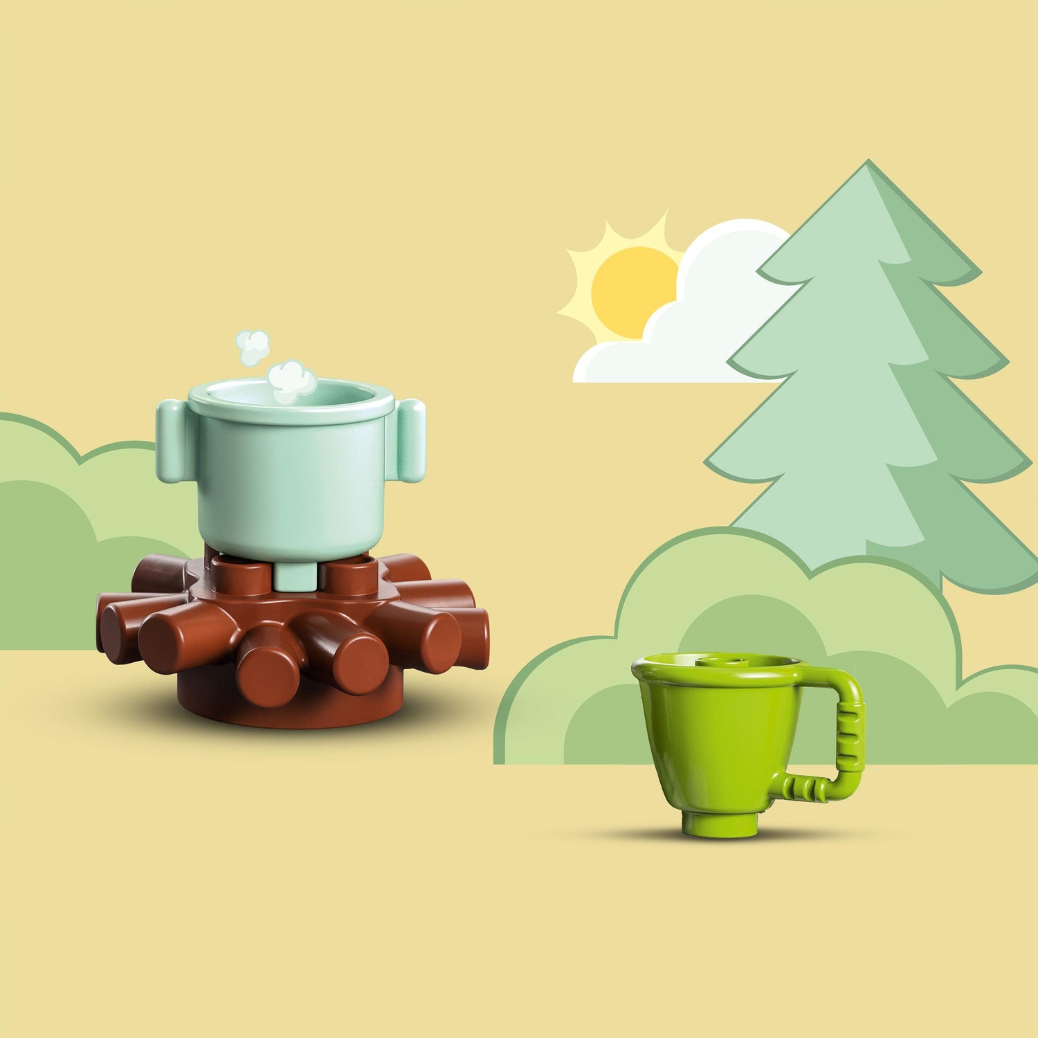 LEGO® DUPLO® Town Family House on Wheels