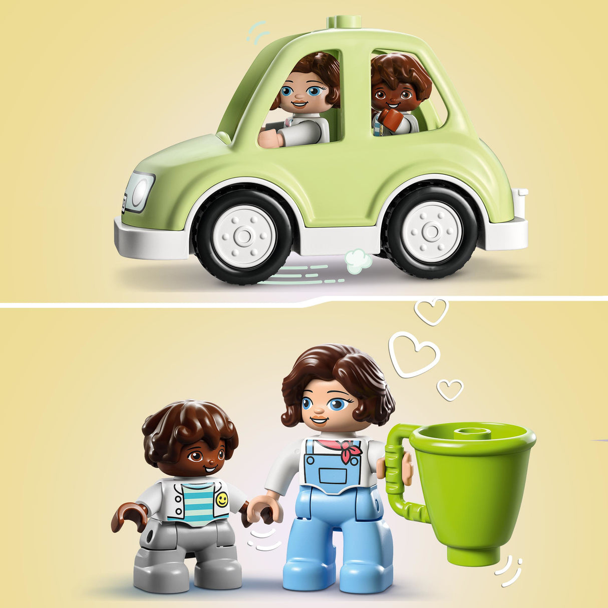 LEGO® DUPLO® Town Family House on Wheels