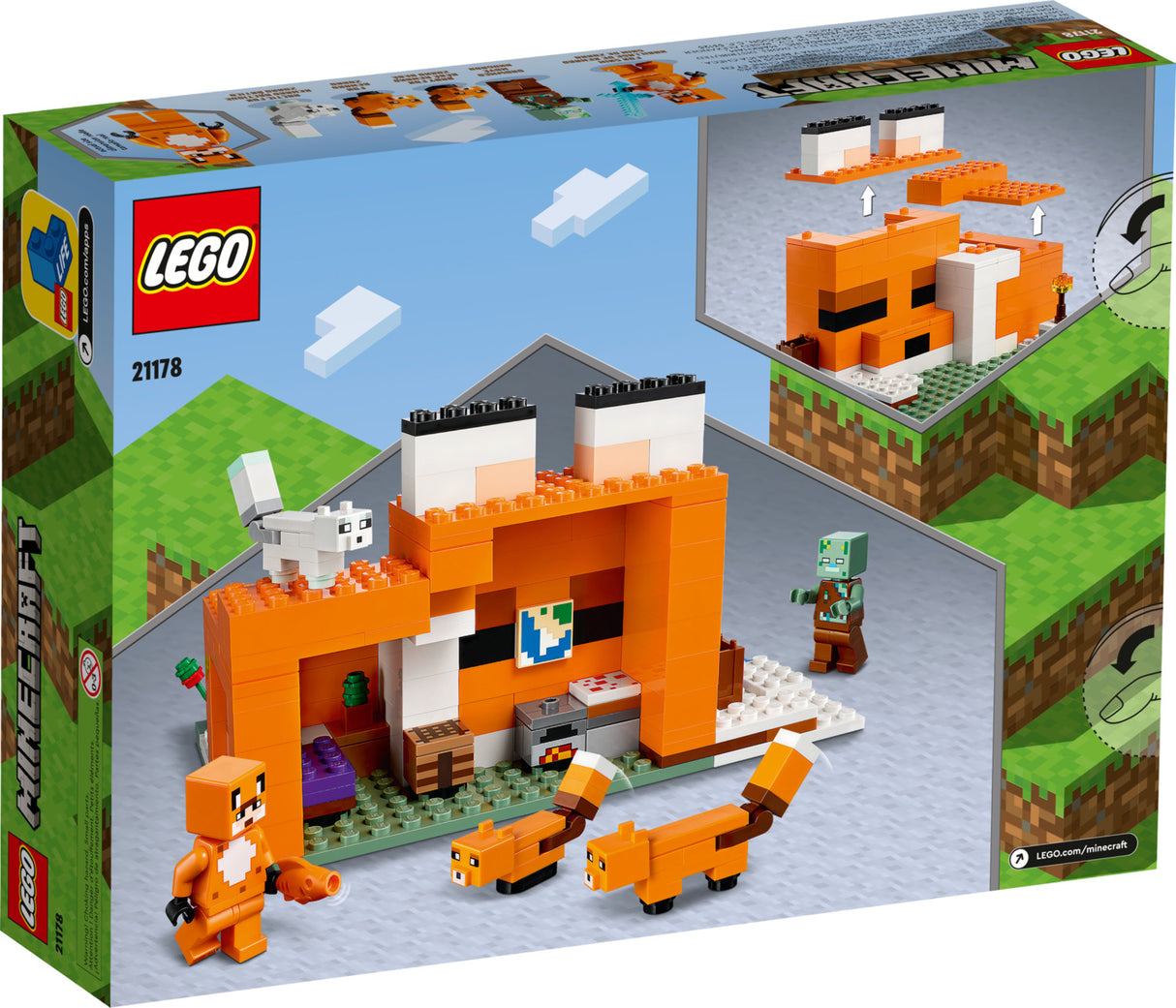 LEGO Minecraft: The Fox Lodge