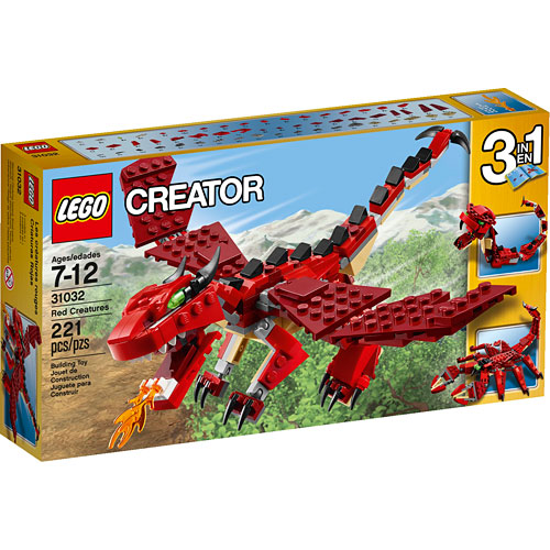 LEGO Red Creatures