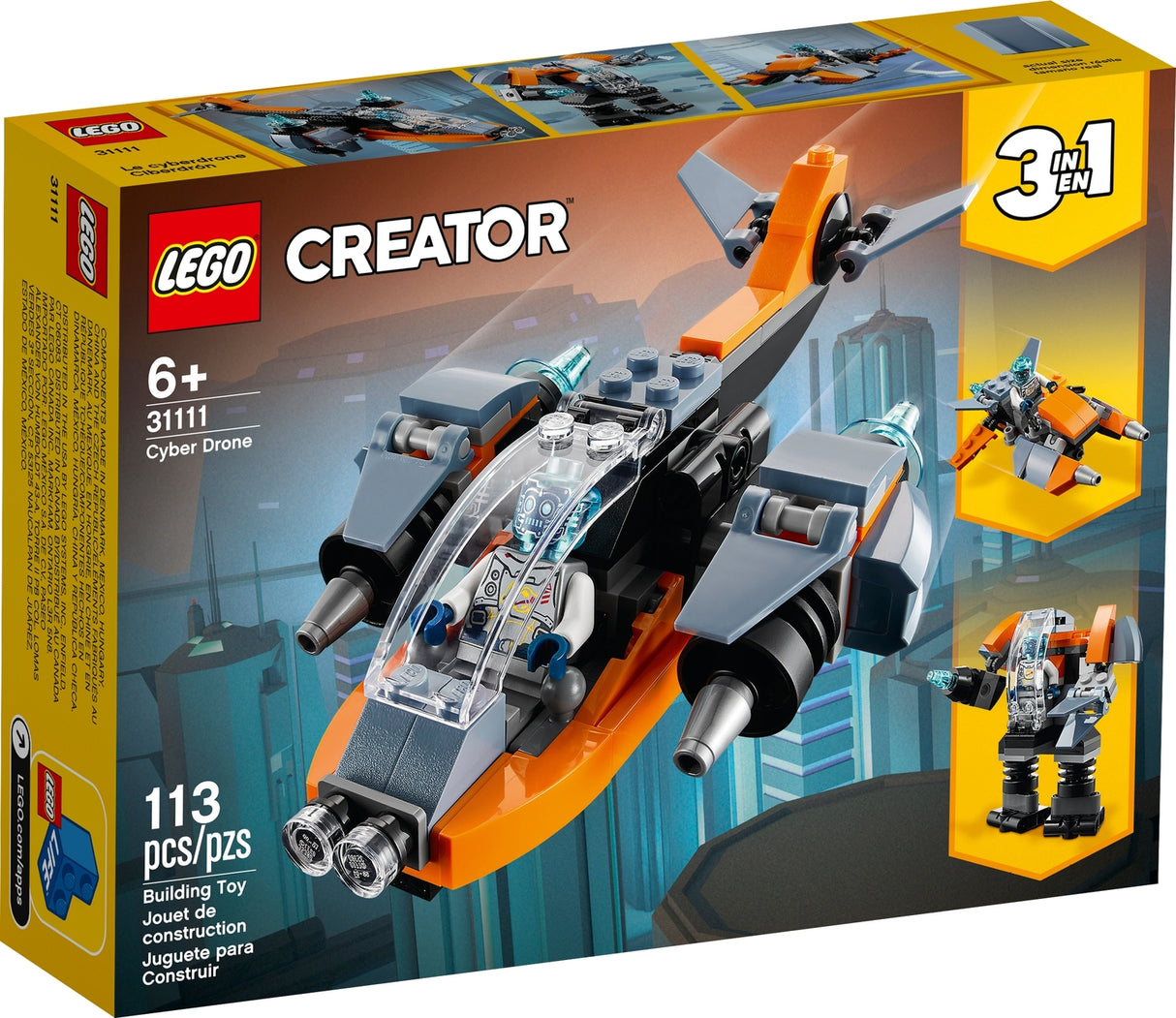 LEGO Cyber Drone
