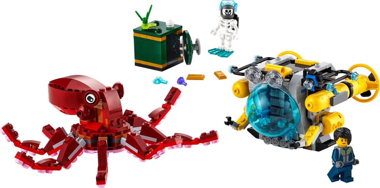 LEGO Creator 3in1 Sunken Treasure Mission Set