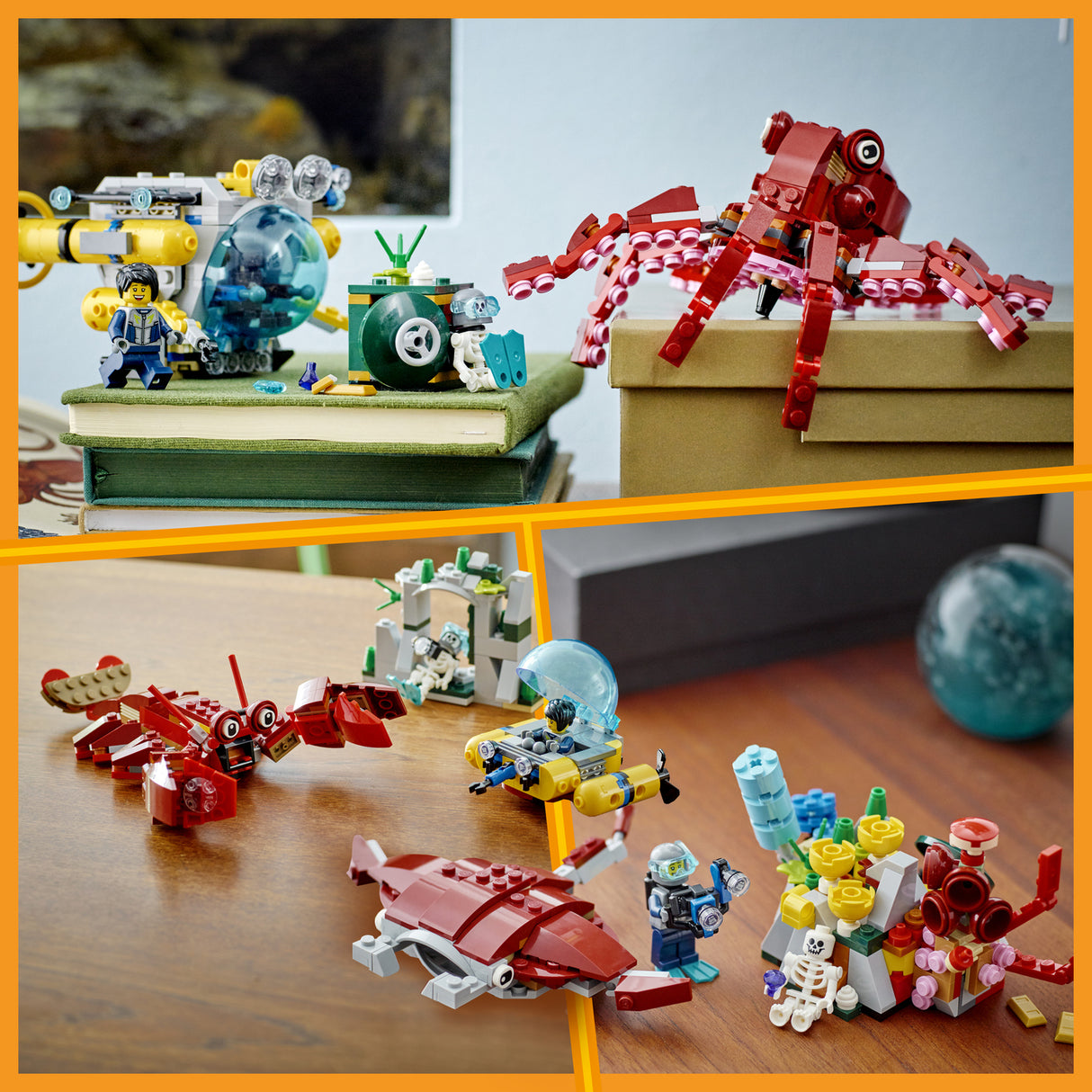 LEGO Creator 3in1 Sunken Treasure Mission Set