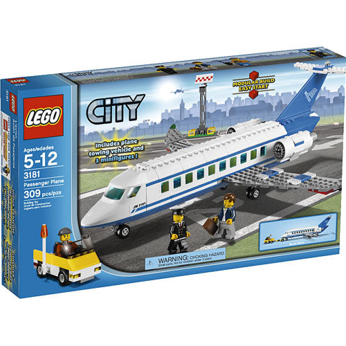LEGO 3181 - City Passenger Plane 309pcs