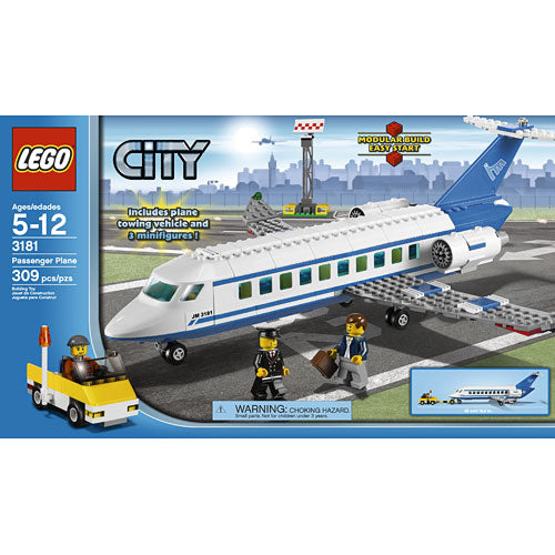 LEGO 3181 - City Passenger Plane 309pcs