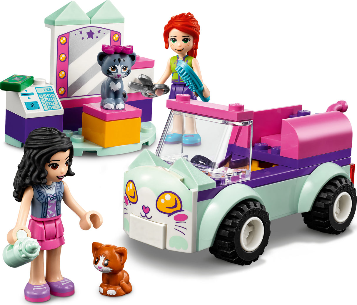 Cat Grooming Car