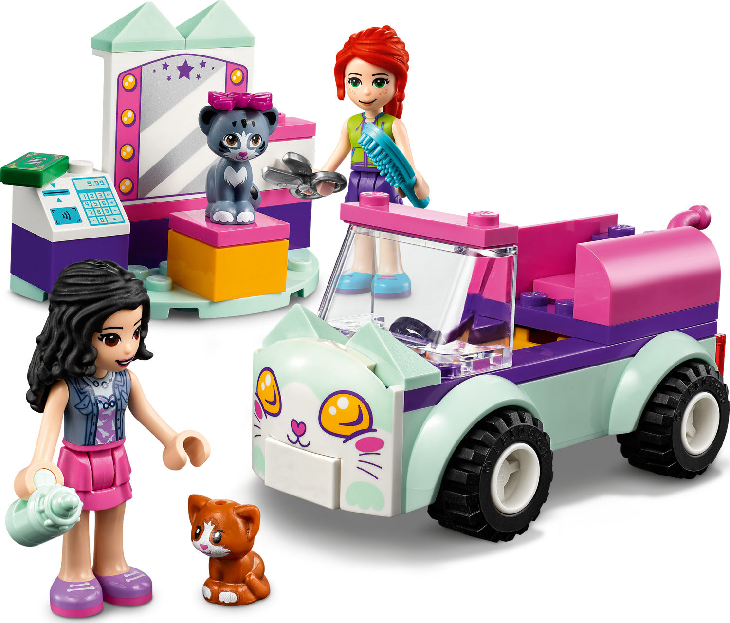 Cat Grooming Car