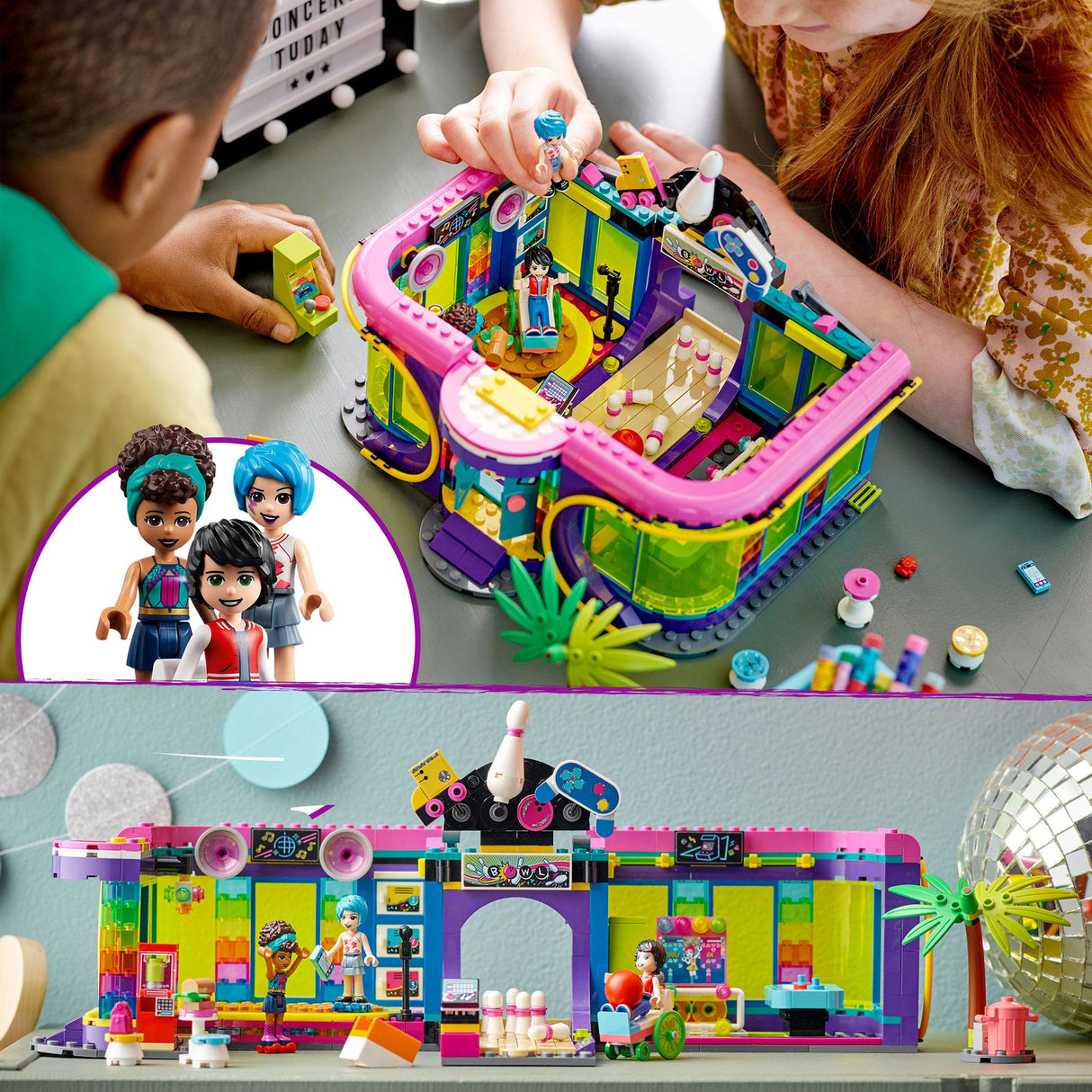 LEGO Friends Roller Disco Arcade Set