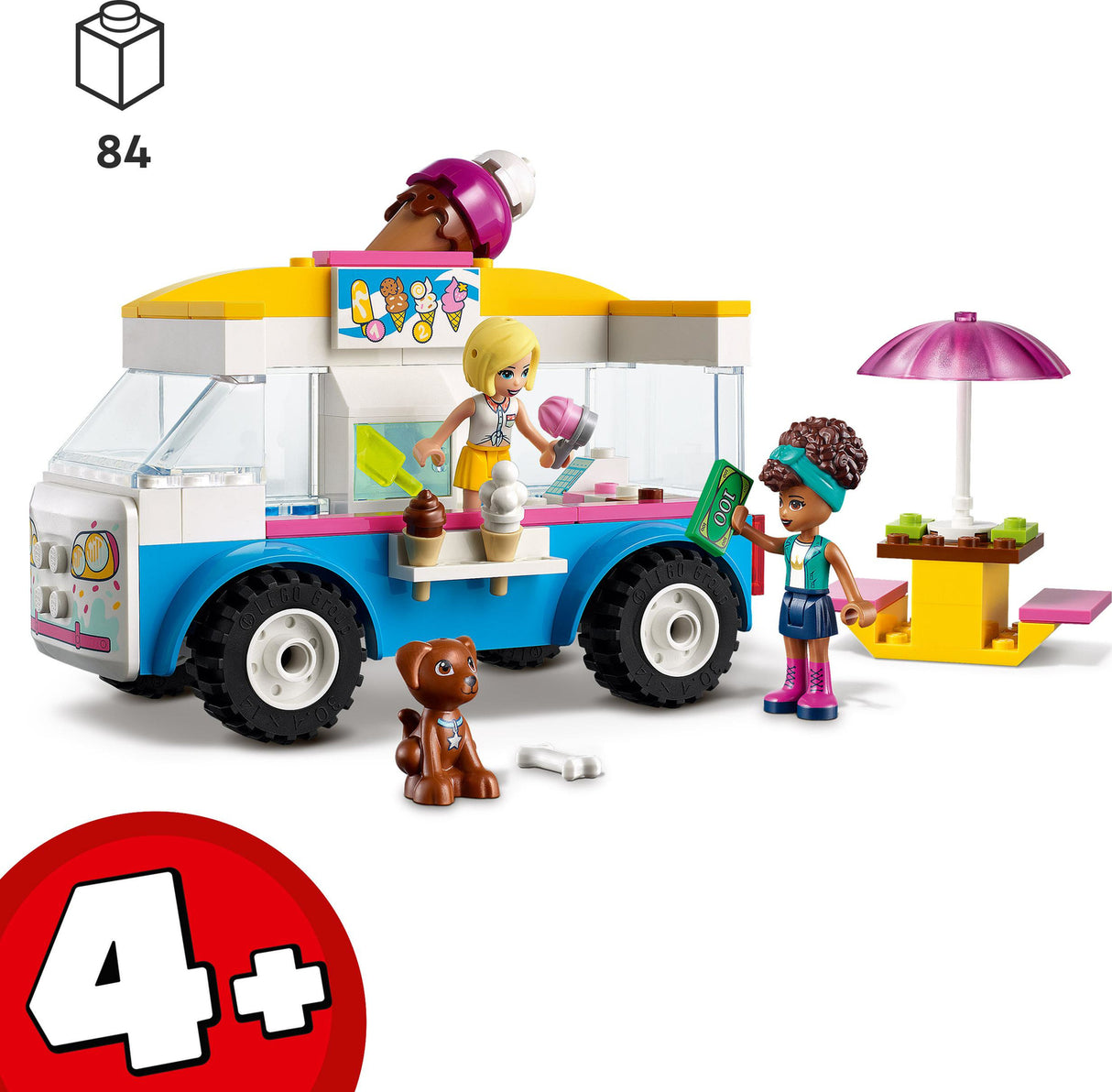 LEGO Friends Ice-Cream Truck Toy 4+ Set