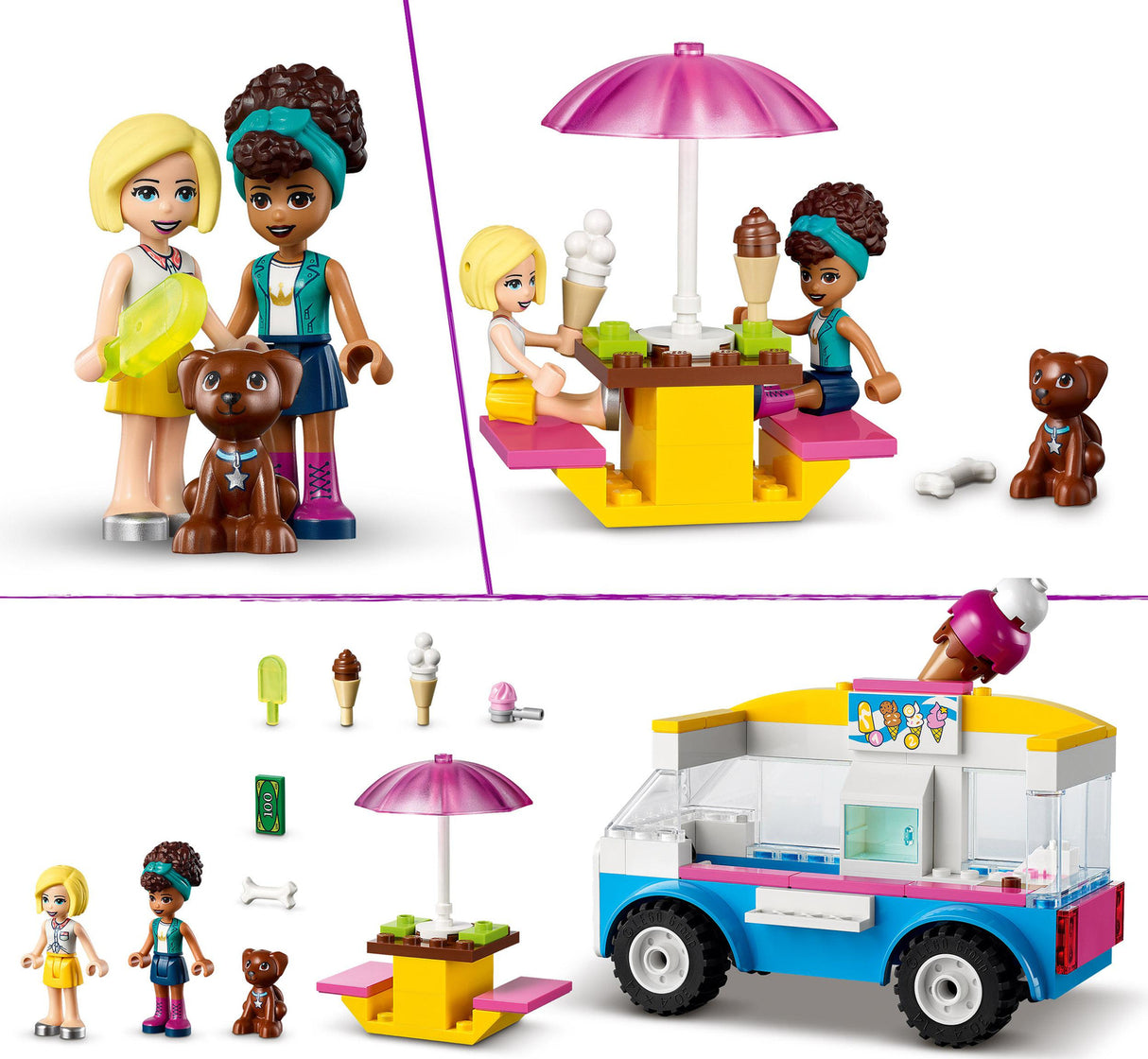 LEGO Friends Ice-Cream Truck Toy 4+ Set