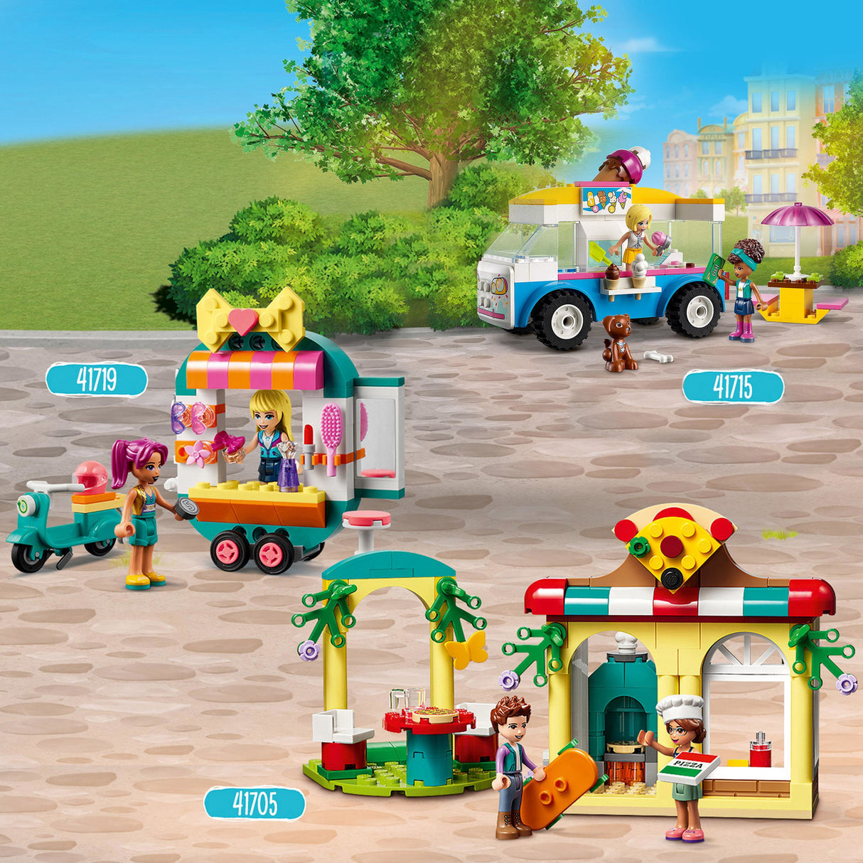 LEGO Friends Ice-Cream Truck Toy 4+ Set