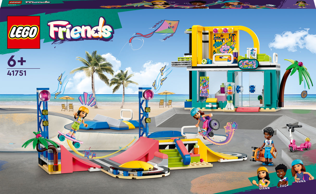 LEGO® Friends: Skate Park Skateboard Set