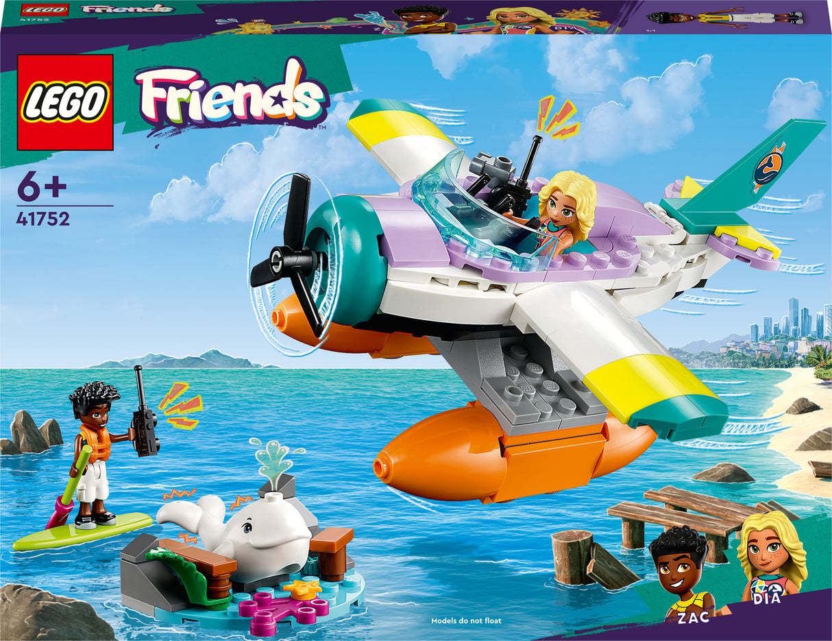 LEGO Friends Sea Rescue Plane Toy Playset