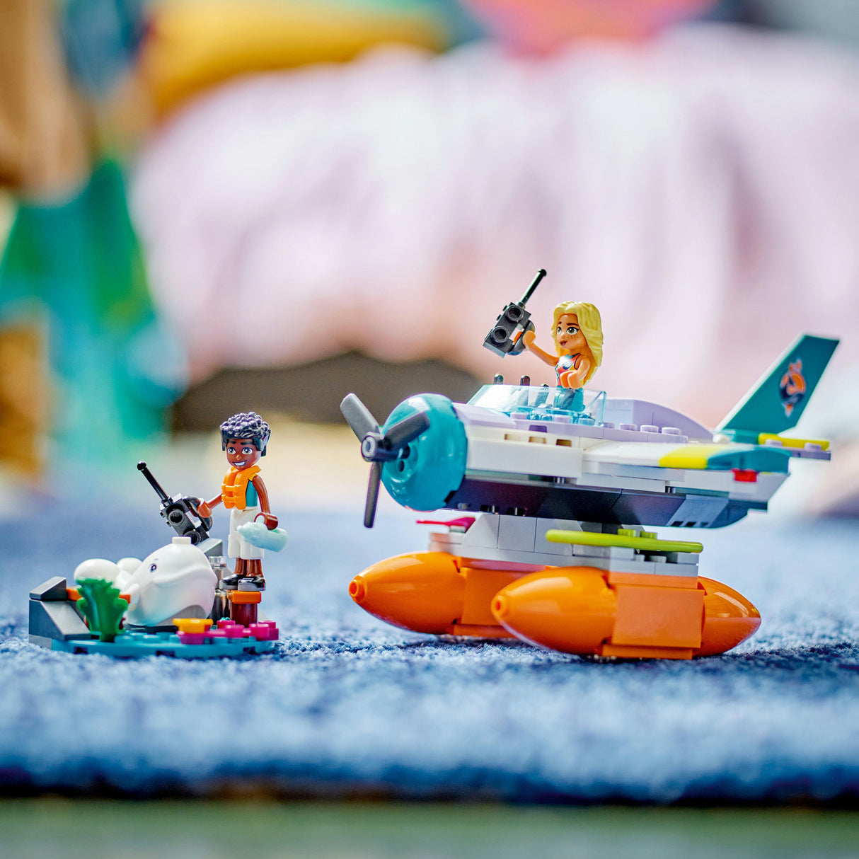 LEGO Friends Sea Rescue Plane Toy Playset