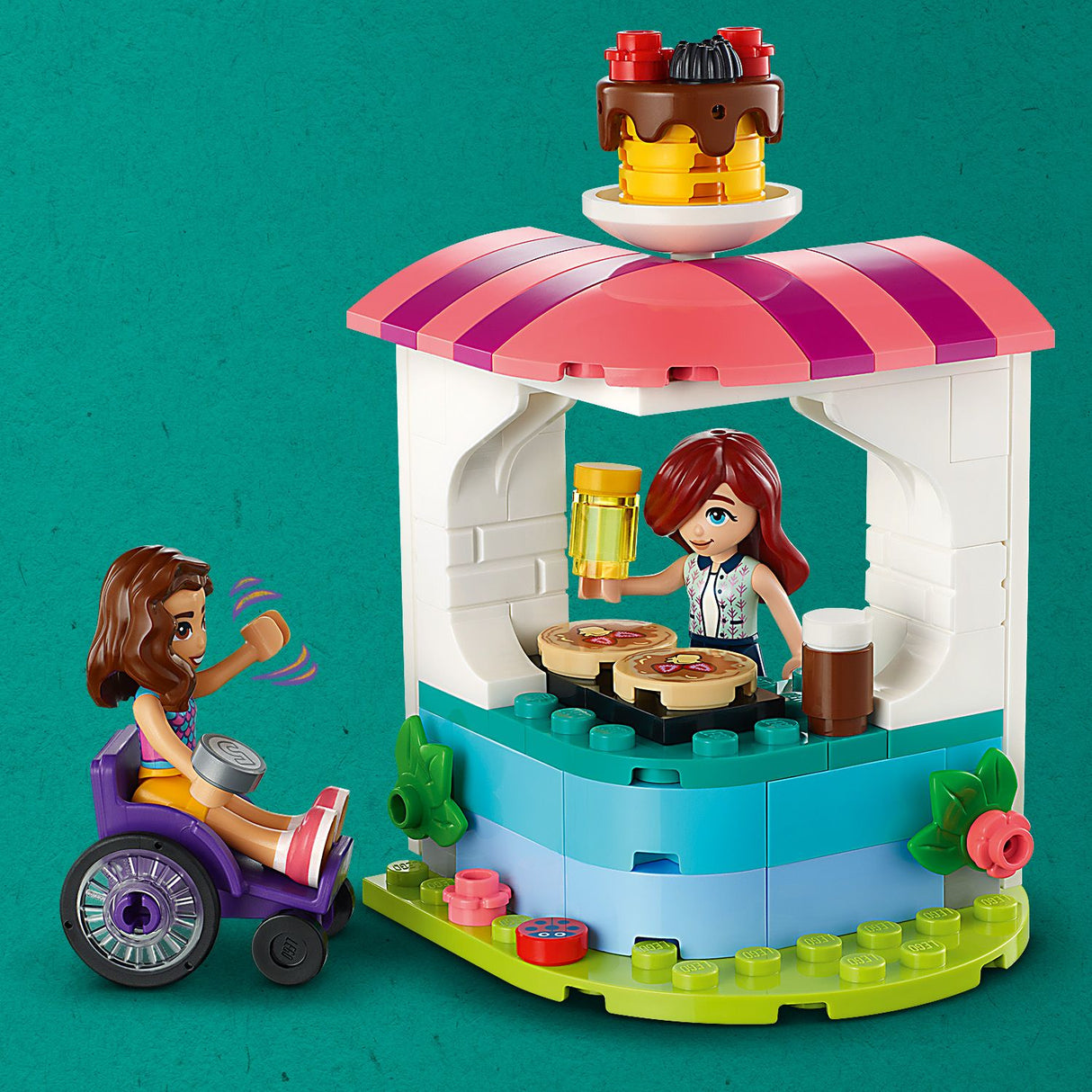 LEGO Friends Pancake Shop Toy Cafe Set