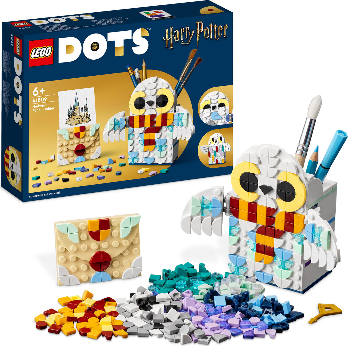 LEGO DOTS® Hedwig Pencil Holder Toy Crafts Set