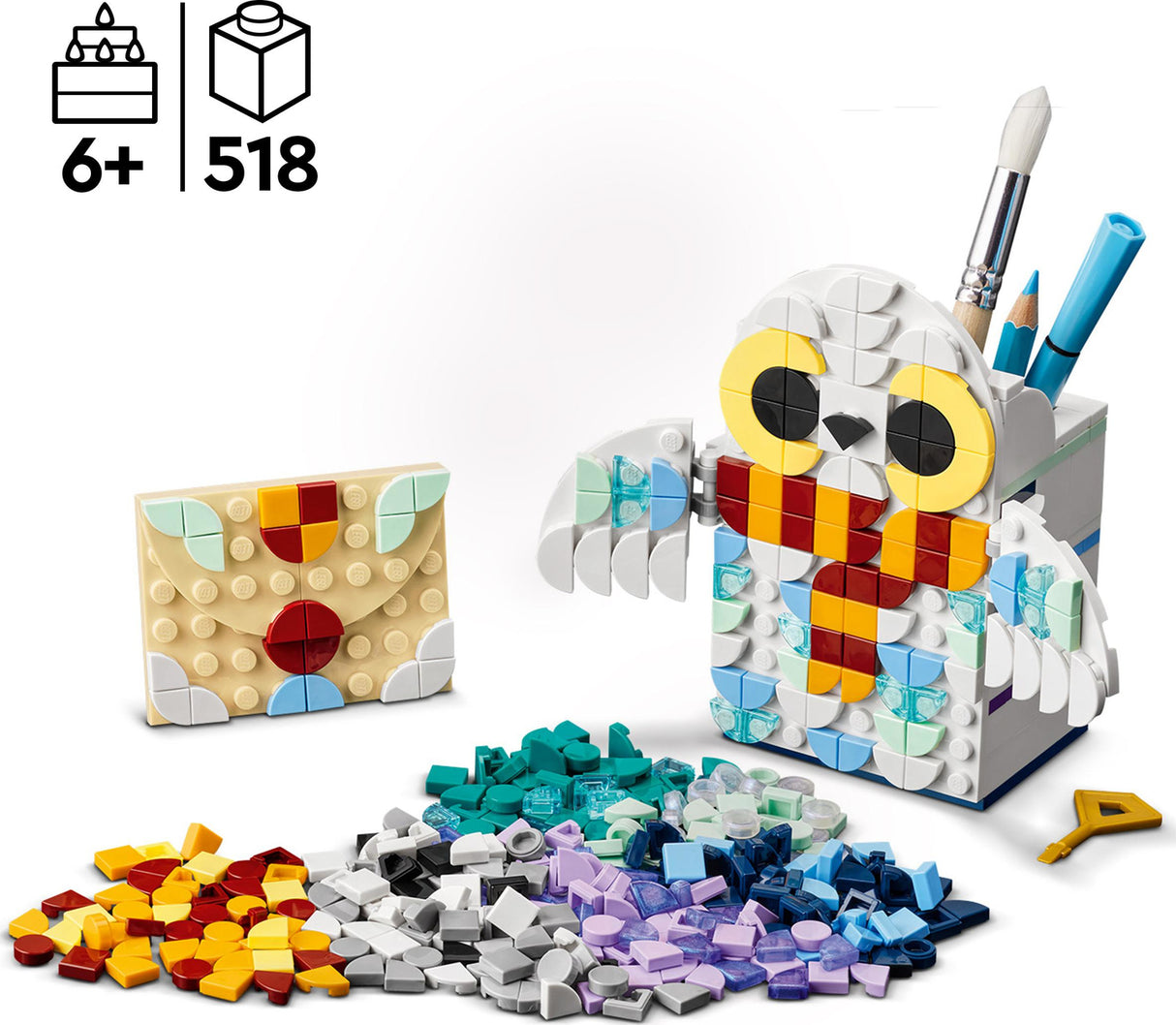 LEGO DOTS® Hedwig Pencil Holder Toy Crafts Set