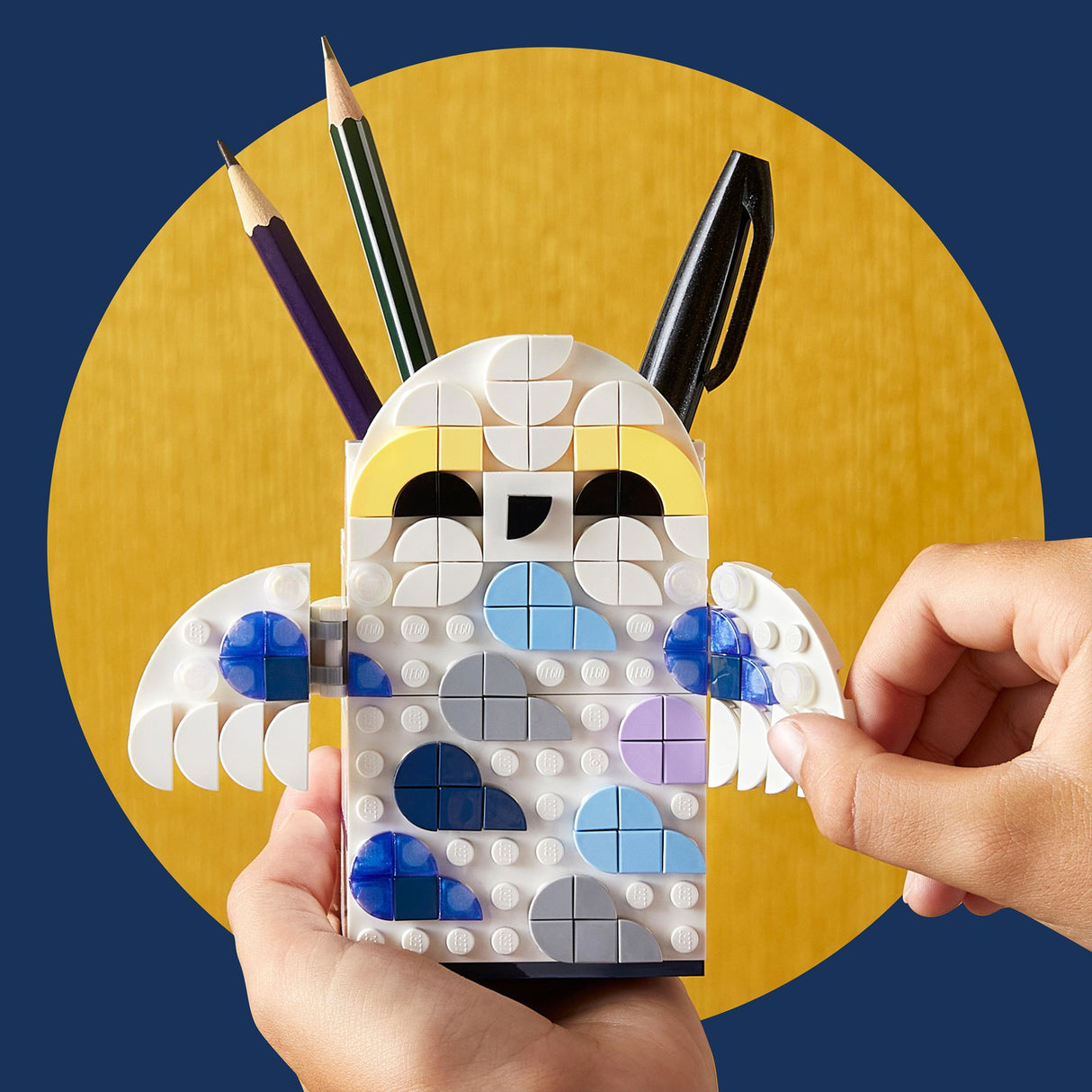 LEGO DOTS® Hedwig Pencil Holder Toy Crafts Set