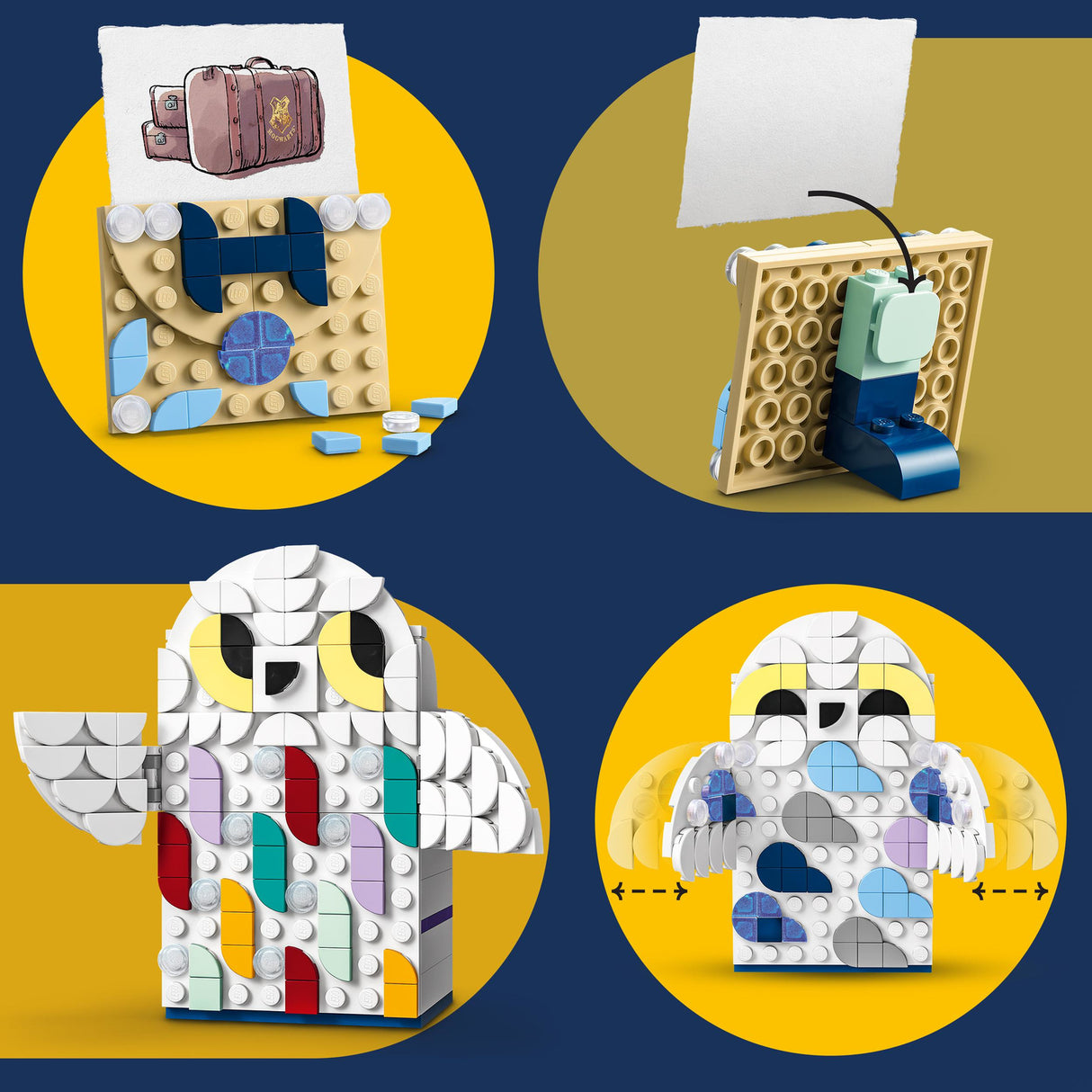 LEGO DOTS® Hedwig Pencil Holder Toy Crafts Set