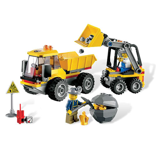 LEGO Loader and Dump Truck