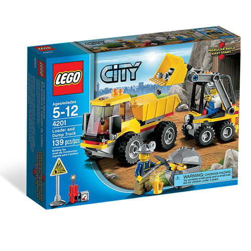LEGO Loader and Dump Truck