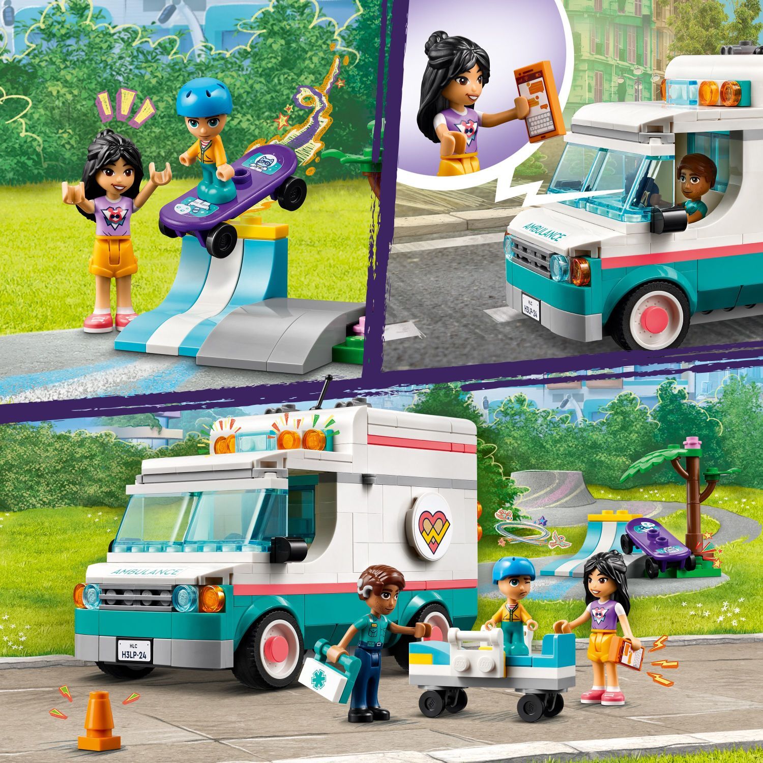LEGO® Friends™ Heartlake City Hospital Ambulance