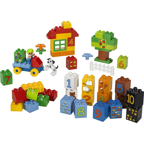 LEGO 5497 - Duplo Bricks & More Play with Numbers 58pcs