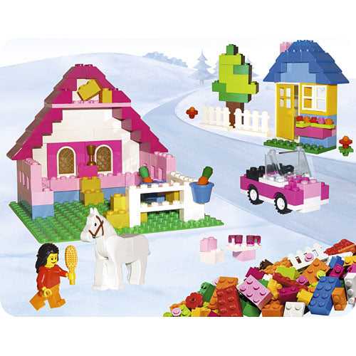 LEGO - pink brick building set