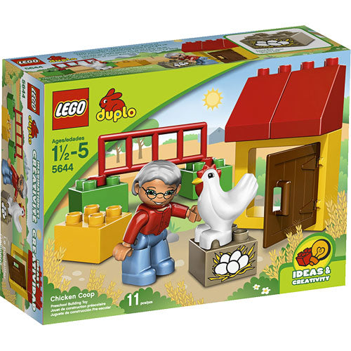 LEGO 5644 Chicken Coop Duplo 11 pcs Ages 1.5-5