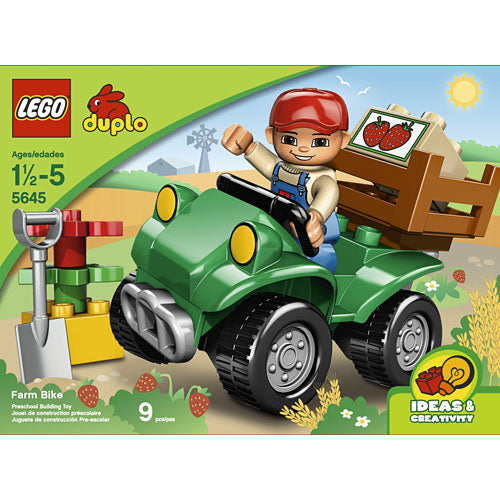LEGO 5645 Farm Bike 9pcs Ages 1.5 - 5