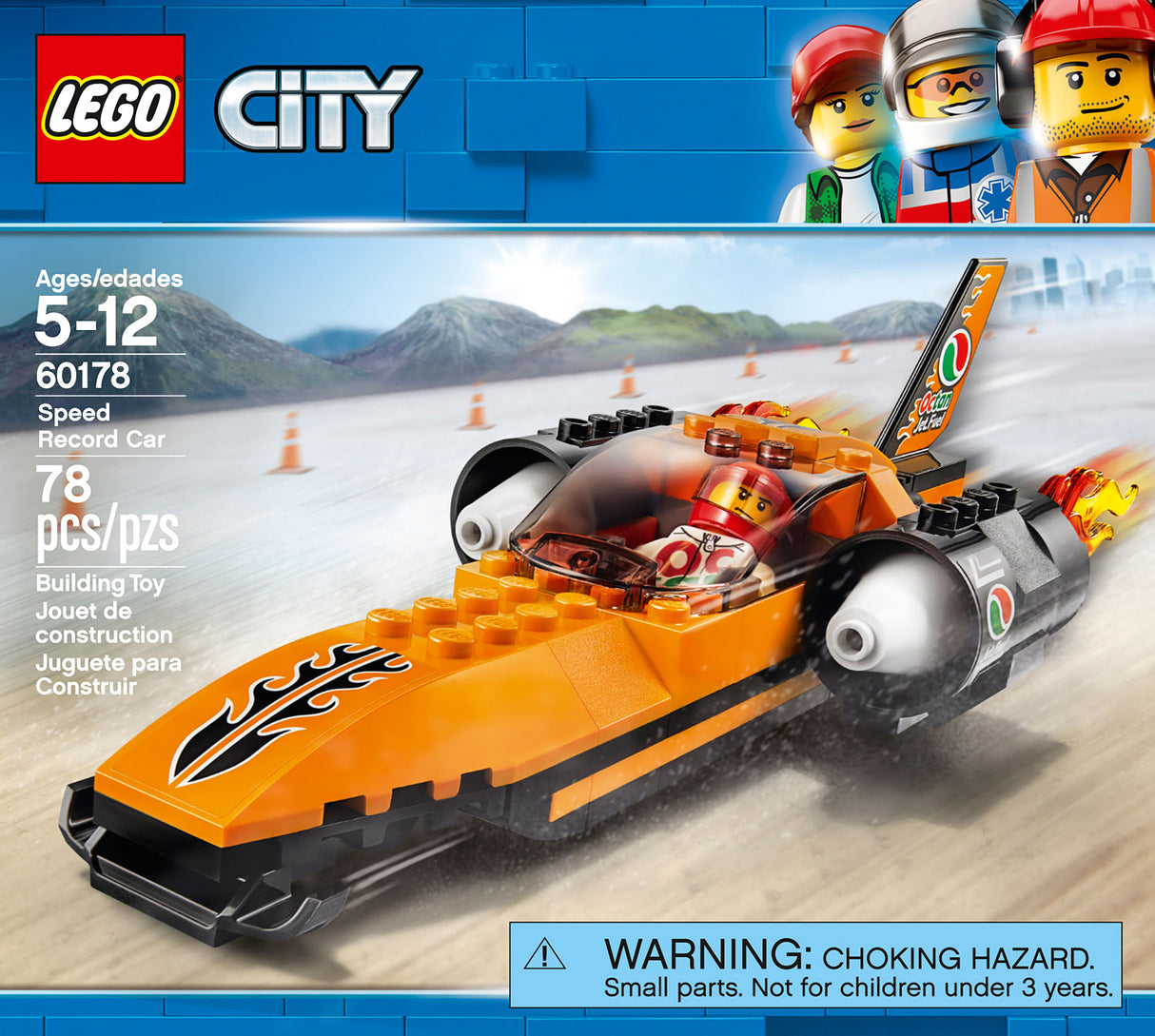 LEGO City Great Vehicles - Speed Record Car