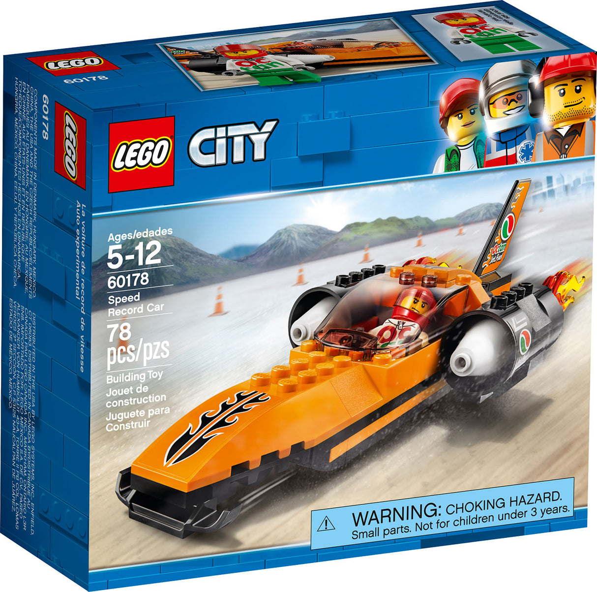 LEGO City Great Vehicles - Speed Record Car