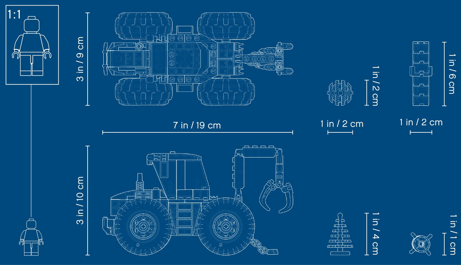 LEGO City Great Vehicles - Forest Tractor