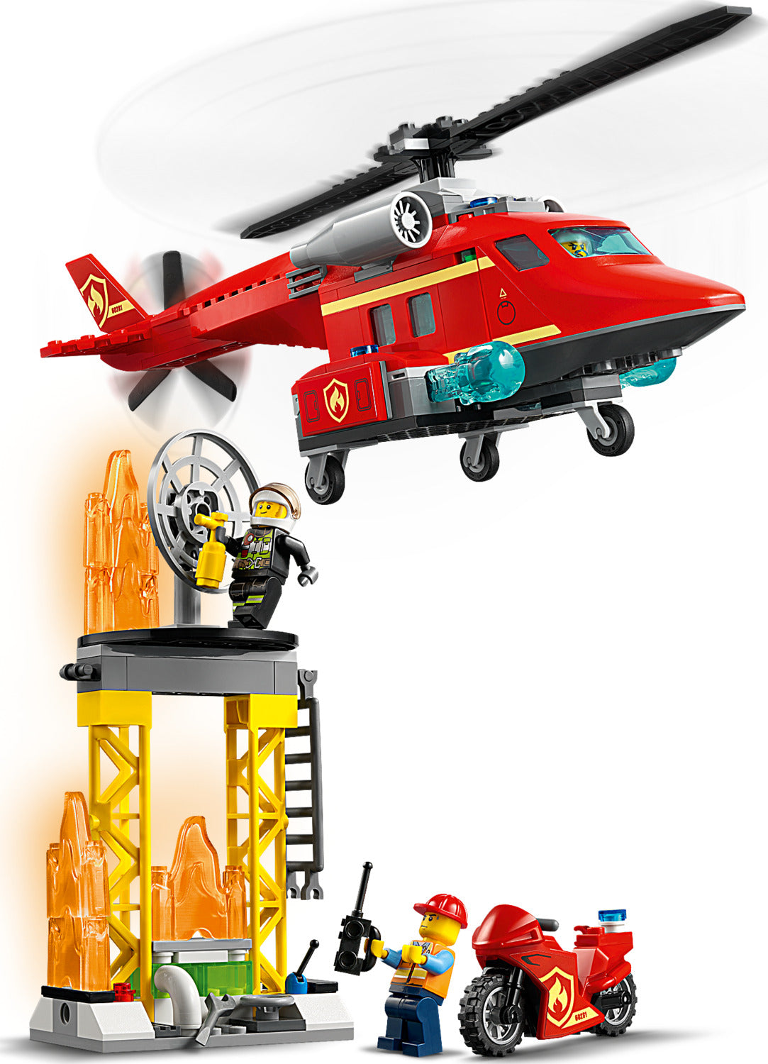 Fire Rescue Helicopter