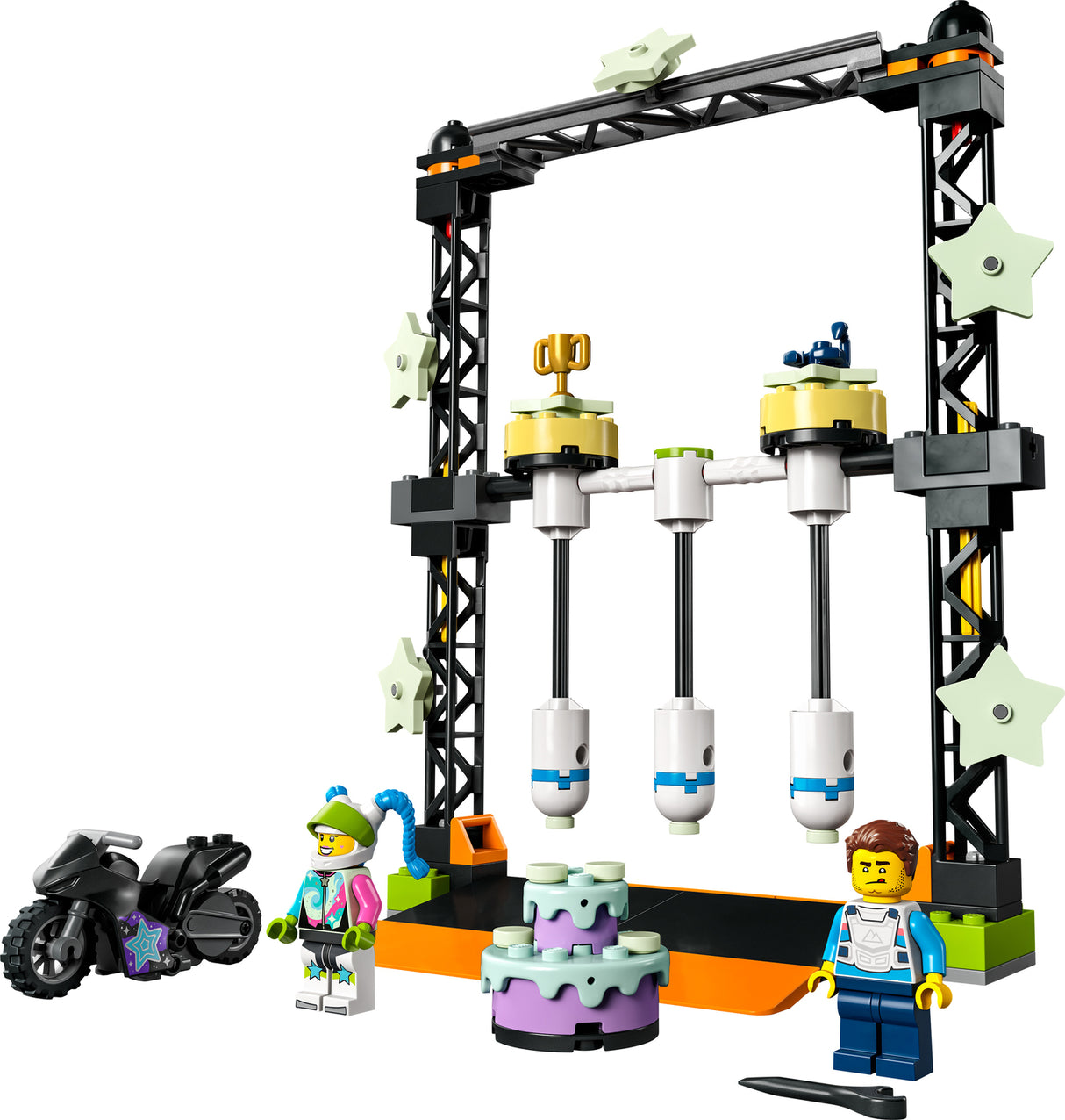 LEGO City Stuntz The Knockdown Challenge Set