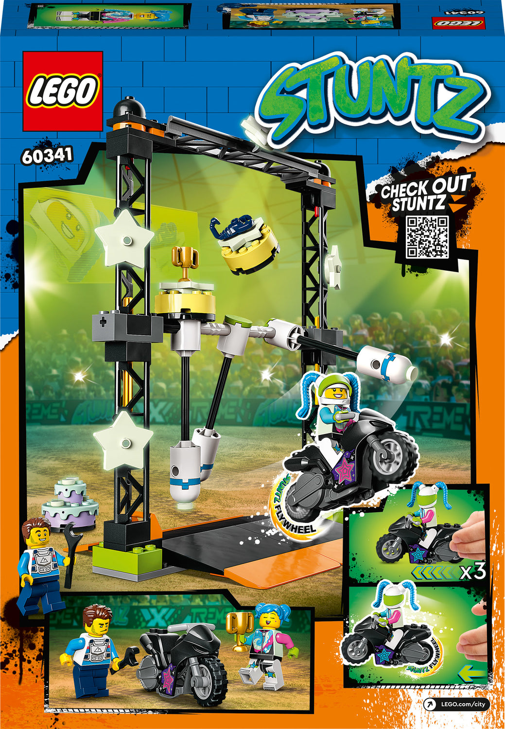 LEGO City Stuntz The Knockdown Challenge Set